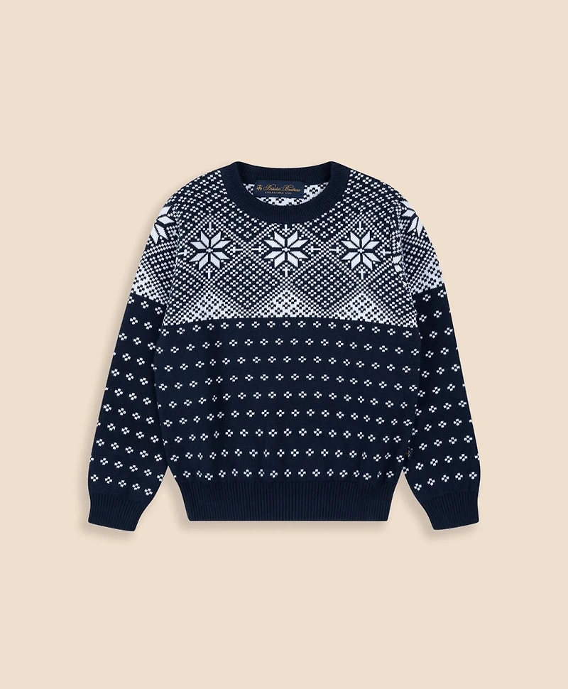 Boys Cotton Holiday Sweater