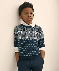 Boys Cotton Holiday Sweater