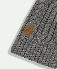 Kids Cable Knit Keyhole Scarf