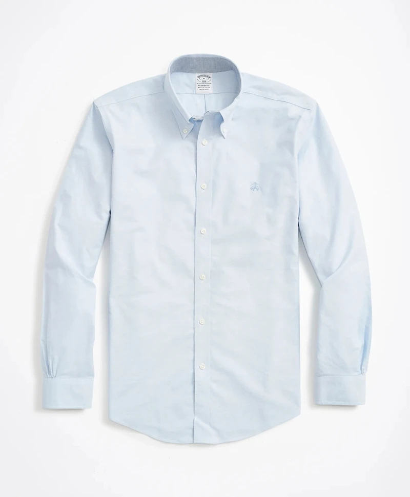 Stretch Non-Iron Oxford Button-Down Collar Sport Shirt
