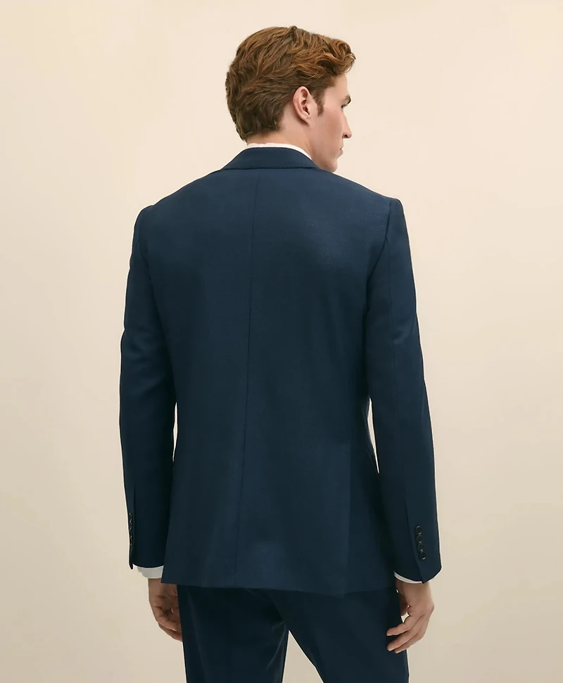 Classic-Fit Stretch Wool Blend Nailhead Suit Jacket