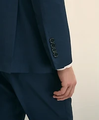 Classic-Fit Stretch Wool Blend Nailhead Suit Jacket
