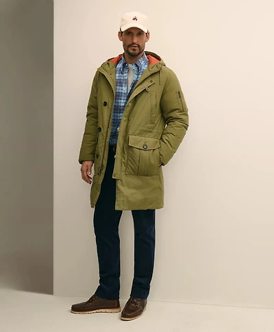 Water-Resistant Down Hooded Parka
