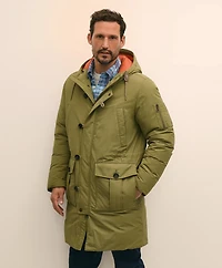 Water-Resistant Down Hooded Parka