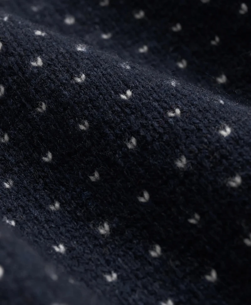 Merino-Wool Blend Fair Isle Sweater