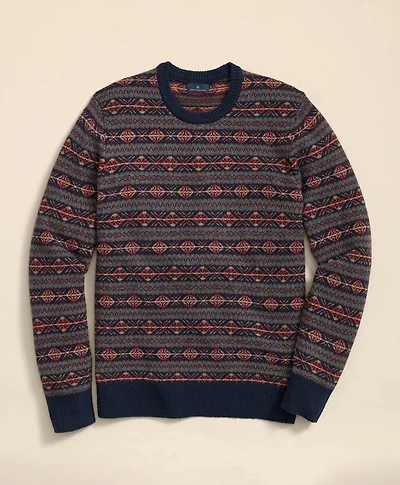 Merino-Wool Blend Heritage Fair Isle Sweater