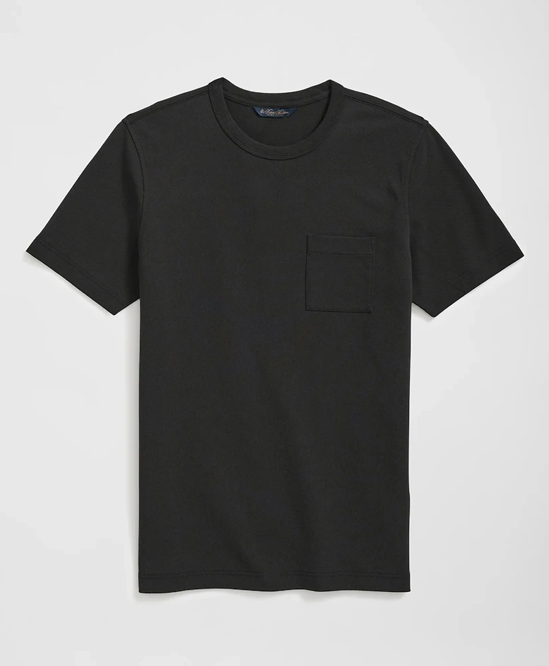 Pique T-Shirt Garment-Washed Supima<sup>®</sup> Cotton