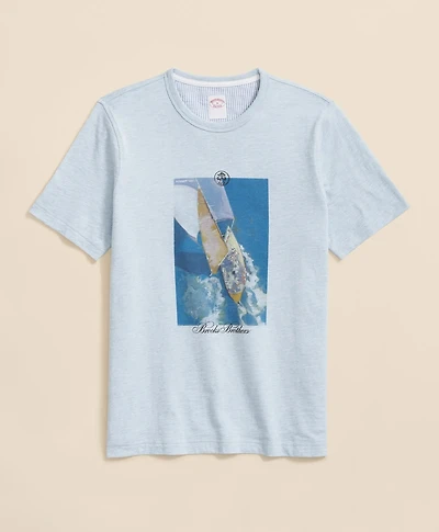 Slub Cotton Graphic T-Shirt