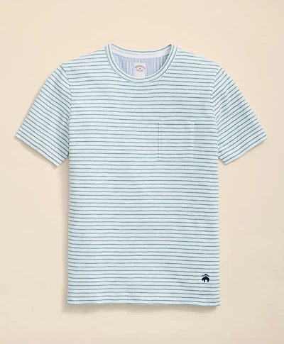 Slub Cotton Stripe T-Shirt