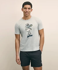 Brooks Brothers X Prince Graphic Henry T-Shirt