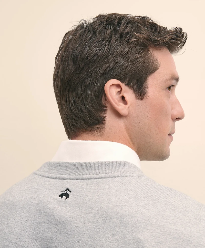 Brooks Brothers X PEANUTS Cotton Graphic Snoopy French Terry Sweatshirt