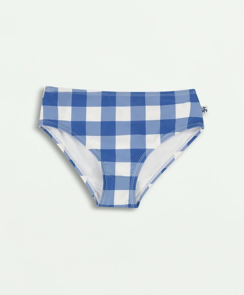 Girls Two Piece Ruffle Strap Bathing Suit