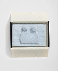 Cashmere Baby Blanket & Beanie Gift Set