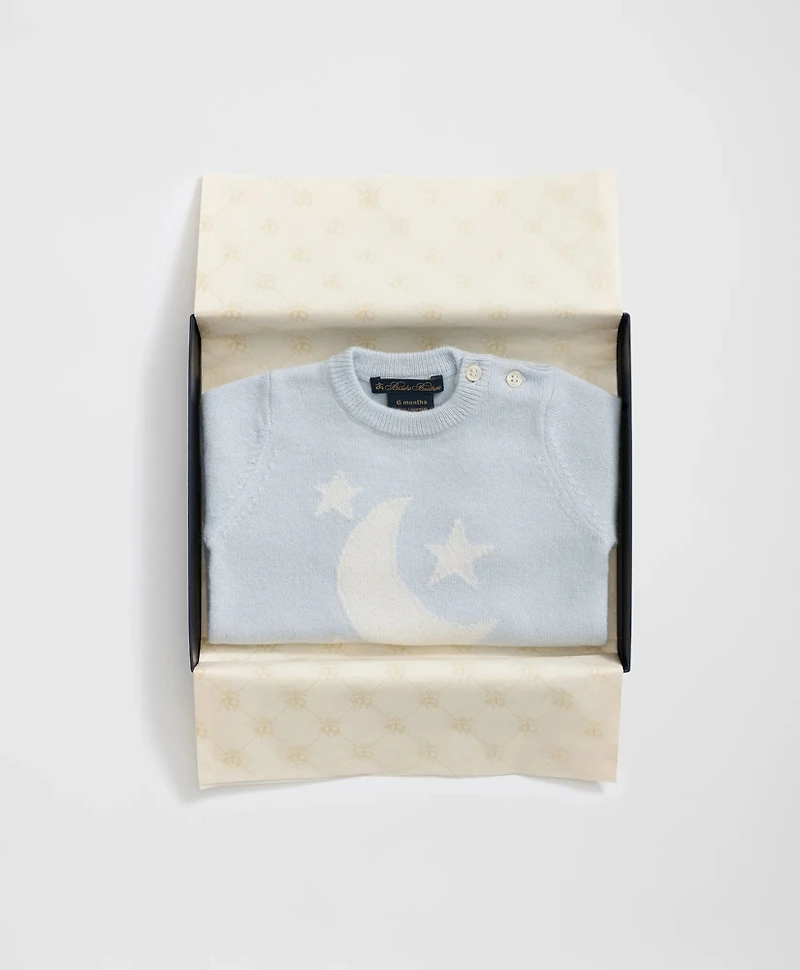 Cashmere Moon Motif Onesie