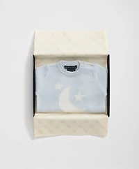Cashmere Moon Motif Onesie