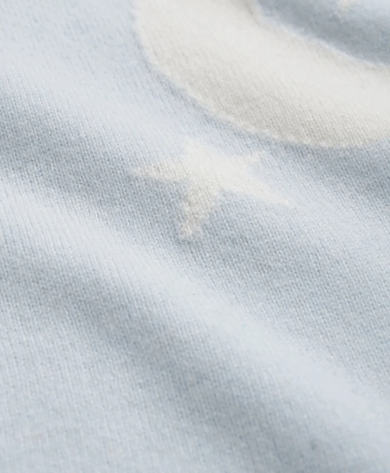 Cashmere Moon Motif Onesie