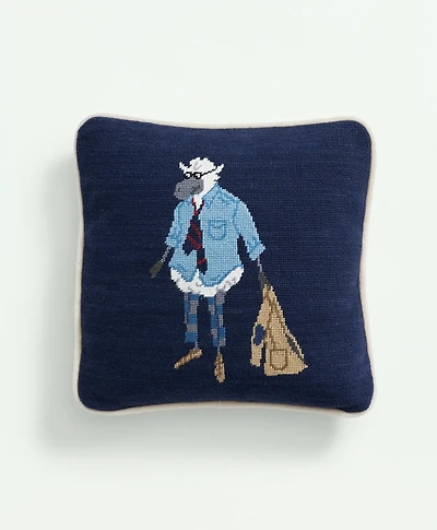 Smathers & Branson Needlepoint Henry Pillow