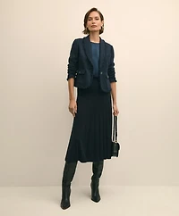 Fringed Boucle Jacket