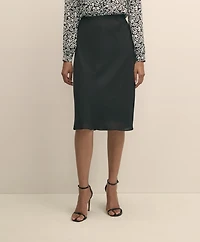 Crepe Slip Skirt