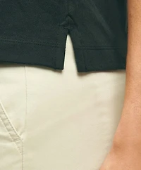 Elevated Cotton Modal Pique T-Shirt