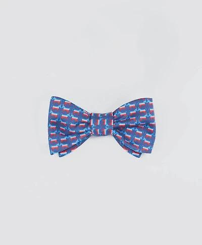 Donkey-Patterned Bow Tie