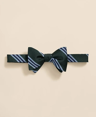 Silk BB#1 Rep Striped Bow Tie