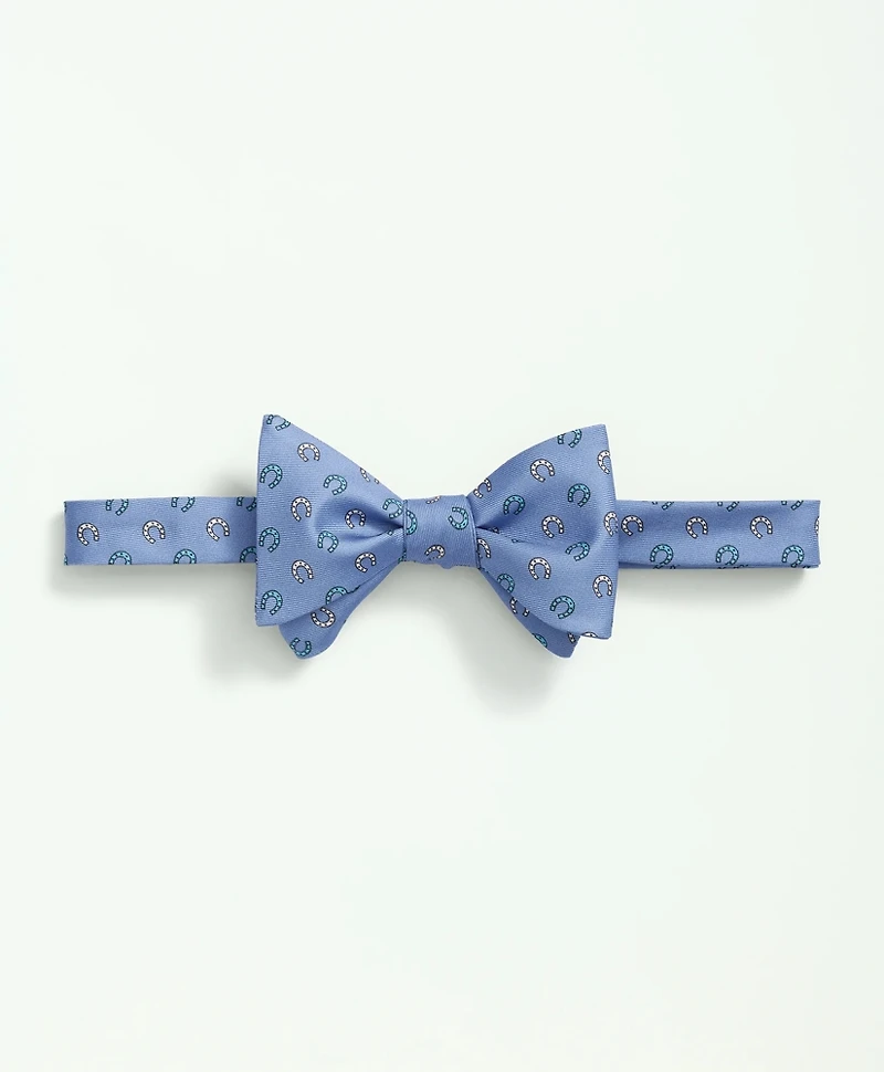 Silk Horseshoe Bow Tie