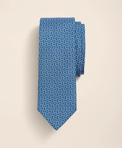 Silk Oval Motif Tie