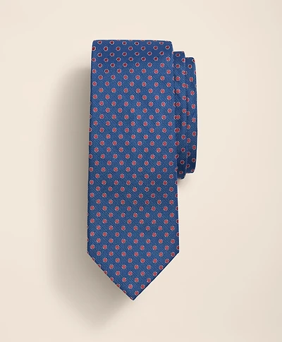 Silk Frame Dot Tie