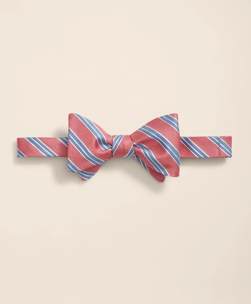 Silk BB#2 Stripe Bow Tie