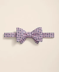 Silk Mini Floral Bow Tie