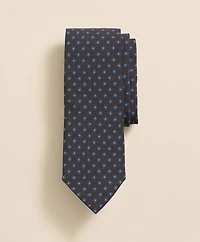 Silk Flower Tie