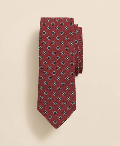 Wool-Silk Medium Square Tie