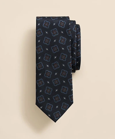 Silk Tossed Medallion Tie