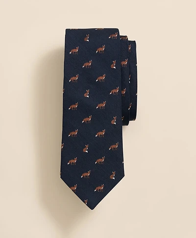 Wool-Silk Fox Tie
