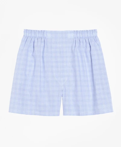 Cotton Broadcloth Glen Plaid Boxers