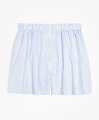 Cotton Broadcloth Ground Stripe Boxers