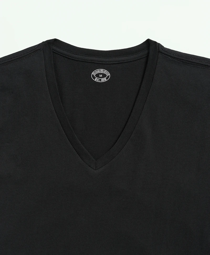 Supima<sup>®</sup> Cotton V-Neck Undershirt-3 Pack