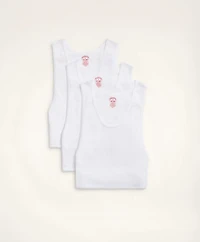 Supima<sup>®</sup> Cotton Athletic Undershirt-3 Pack