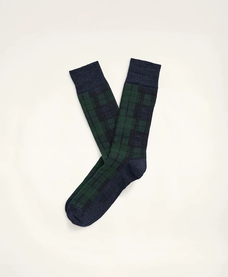 Black Watch Tartan Crew Socks