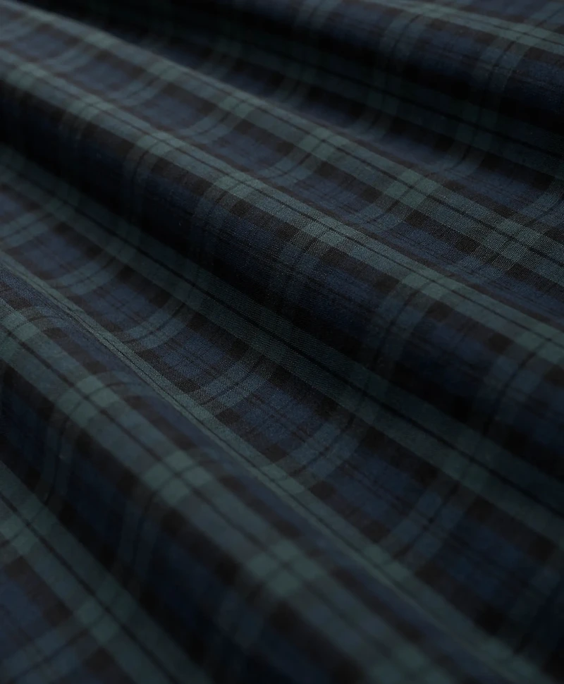 Cotton Poplin Black Watch Tartan Boxers
