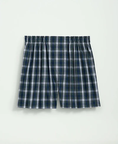 Cotton Poplin Tartan Boxers