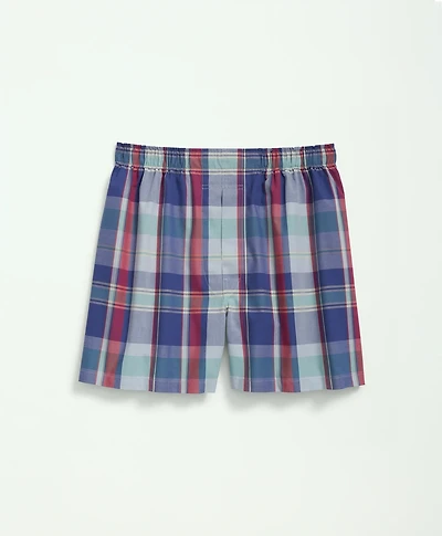 Cotton Broadcloth Madras Boxers