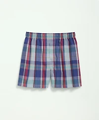 Cotton Broadcloth Madras Boxers