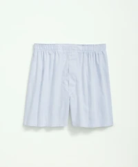 Cotton Broadcloth Double Checked Boxers