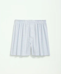 Cotton Broadcloth Multi Checked Boxers