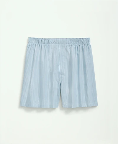 Cotton Broadcloth Fine Striped Boxers