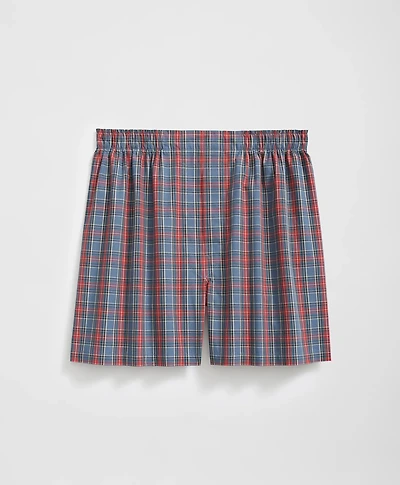 Cotton Broadcloth Tartan Boxers