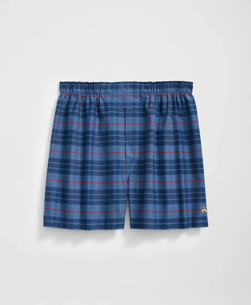 Cotton Oxford Plaid Boxers