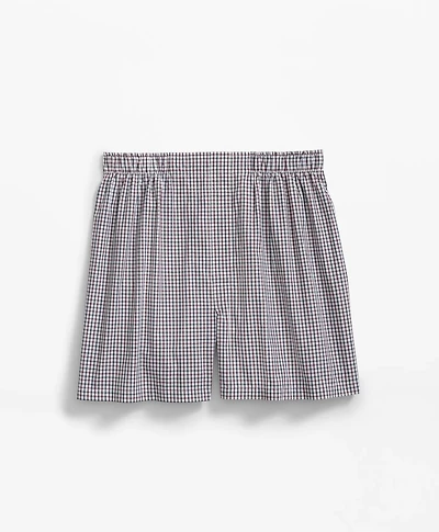 Cotton Broadcloth Tattersall Boxers